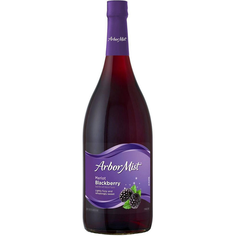 Arbor Mist Blackberry Merlot New York Red Wine, 1.5 L