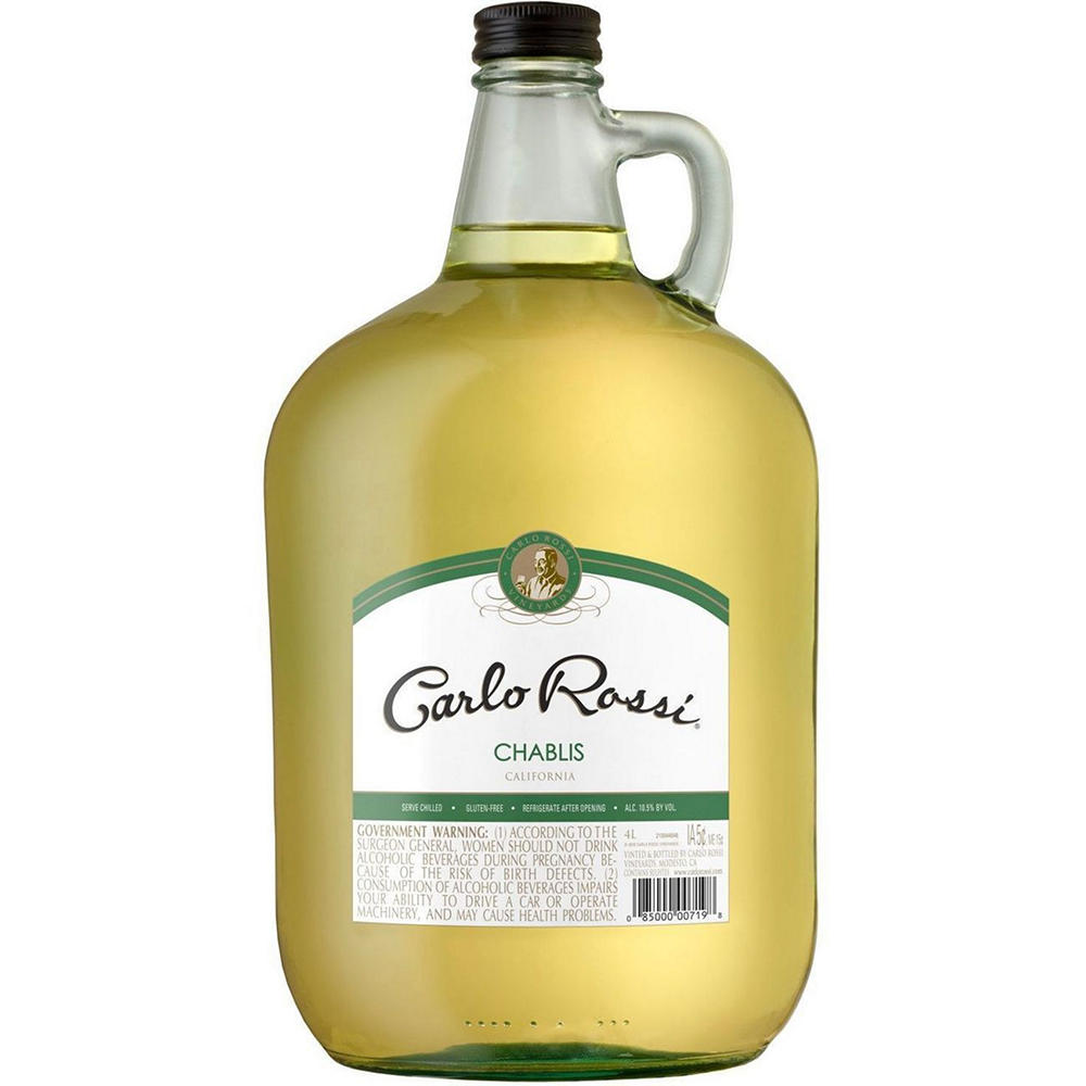 Carlo Rossi Chablis Wine, 4 L