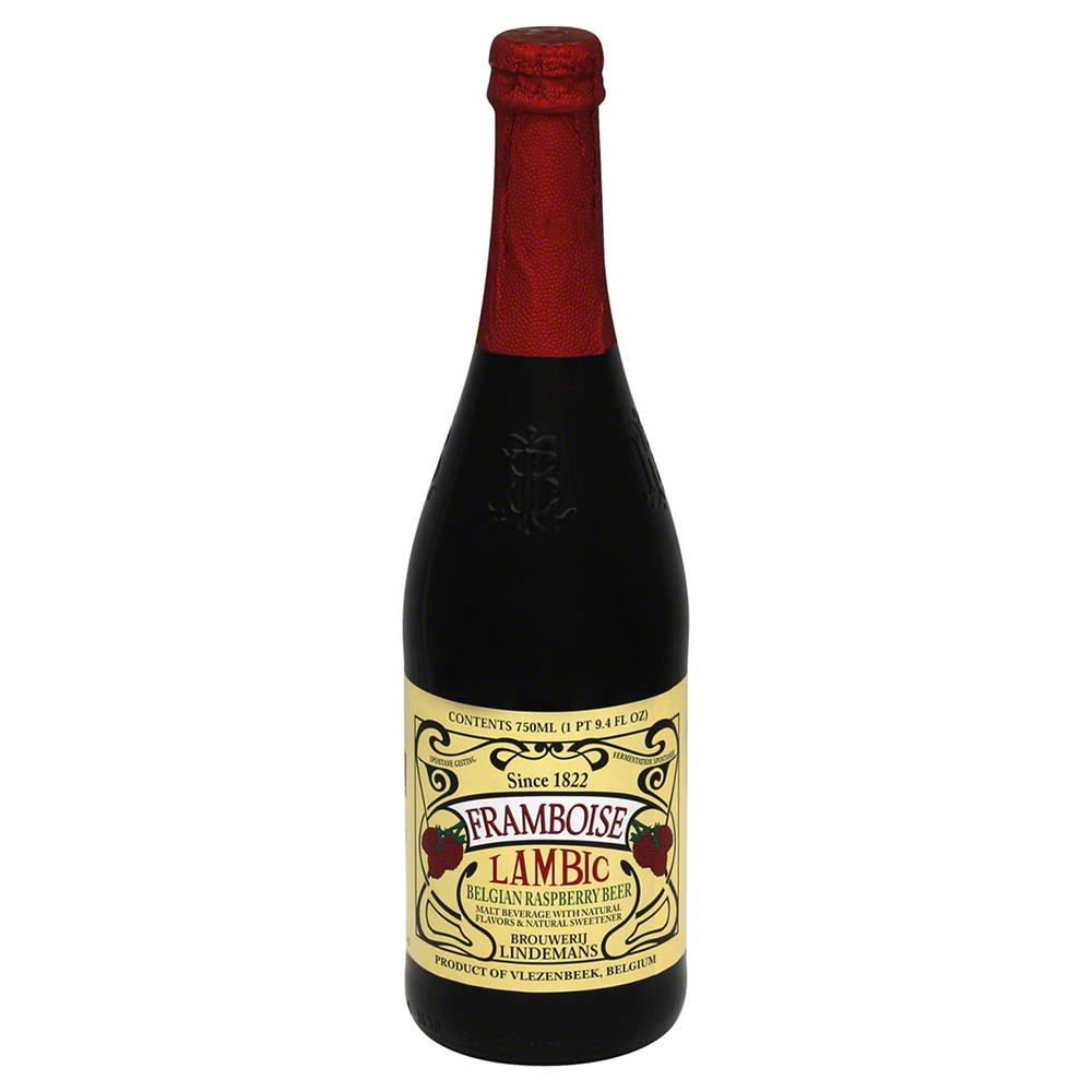 Lindeman's Framboise Lambic Belgium Beer, 25.4 oz