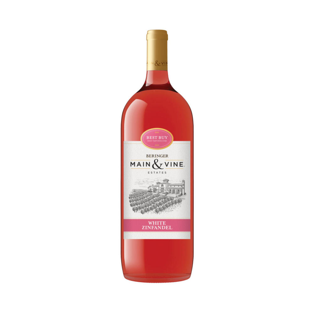 Beringer White Zinfandel California Red Wine, 1.5 L