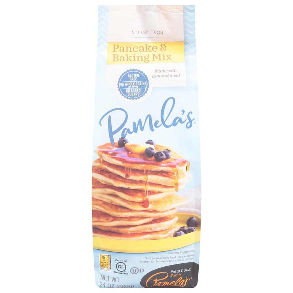 Pamela's Gluten Free Pancake & Baking Mix, 24 oz