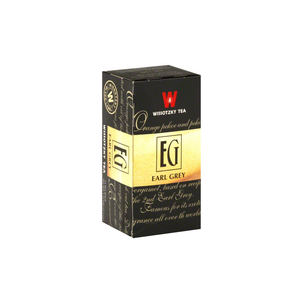 Wissotzky Tea Kosher Earl Grey, 25 ct