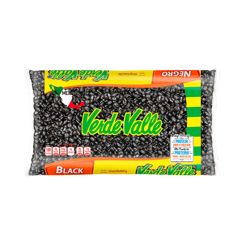 Verde Valle Black Beans, 32 oz