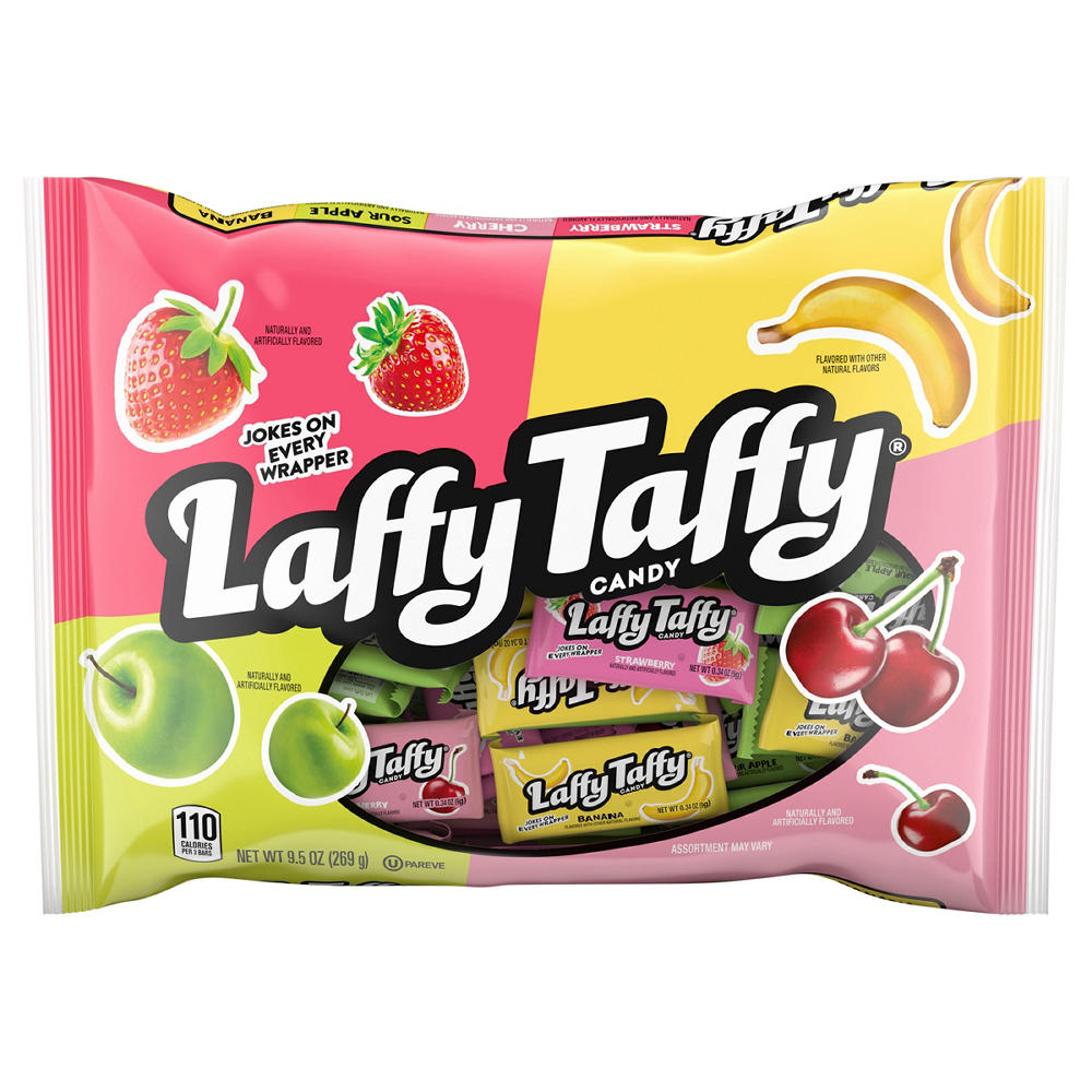 Laffy Taffy Assorted Flavored Candy, 9.5 oz
