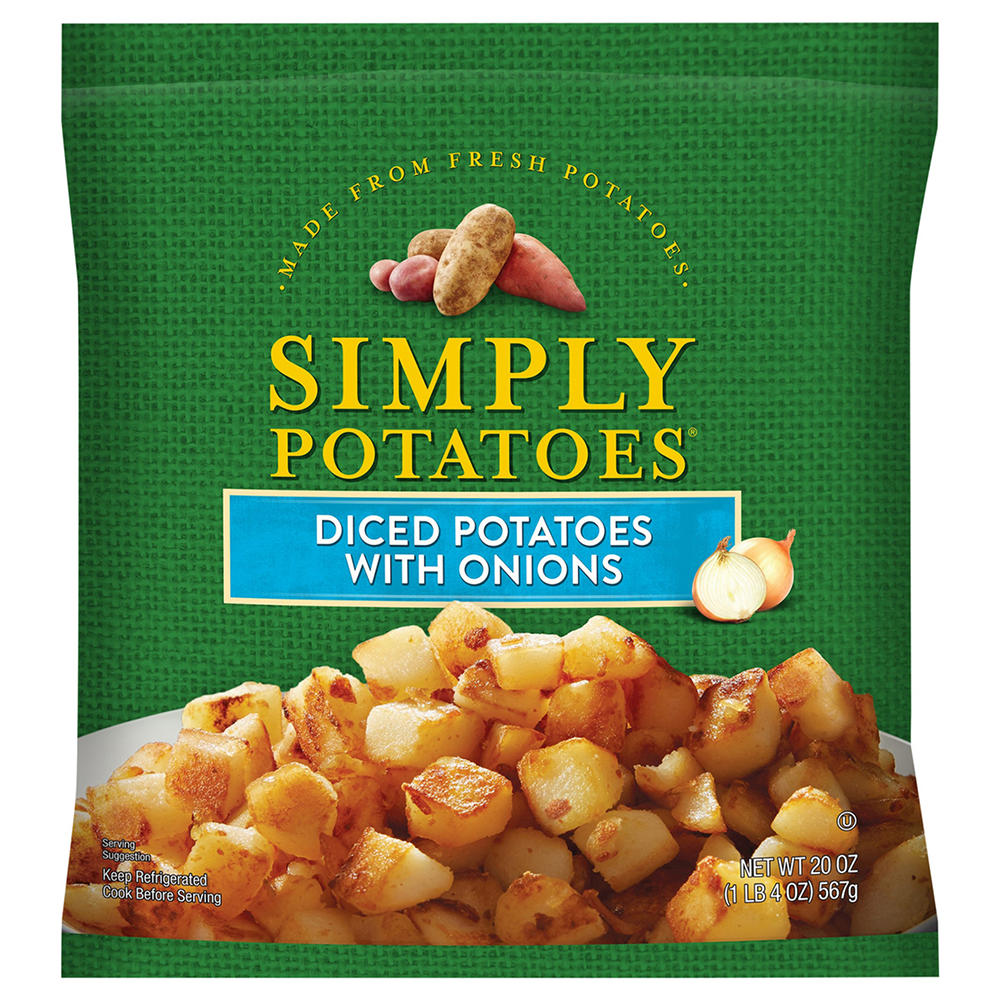 Simply Potatoes Diced Potatoes with Onion, 20 oz
