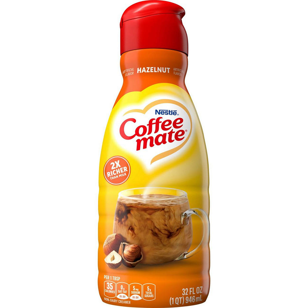 Nestle Coffee Mate Coffee Creamer - Hazelnut , 32 oz