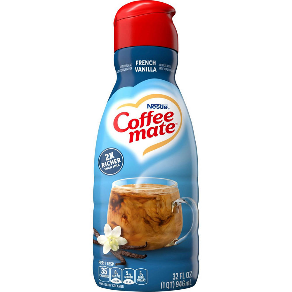 Nestle Coffee Mate Coffee Creamer - French Vanilla, 32 oz