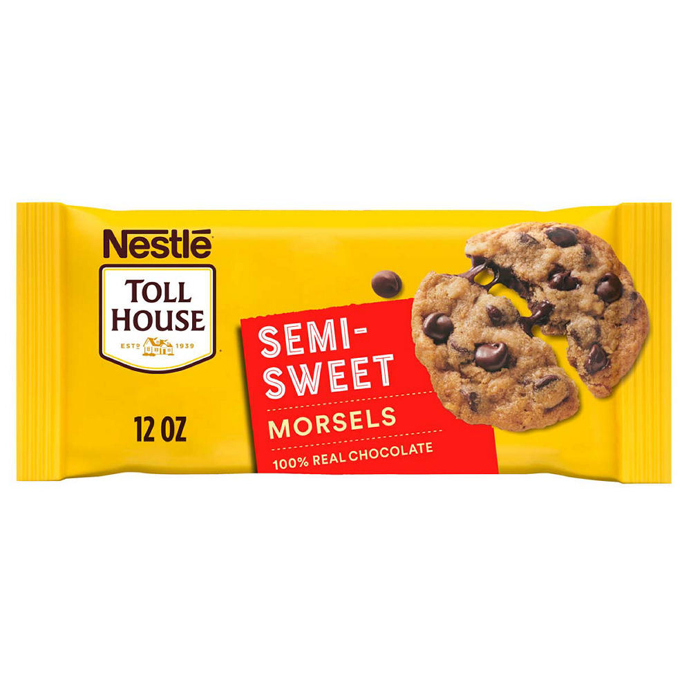 Nestle Toll House Semi Sweet Chocolate Chips, 12 oz