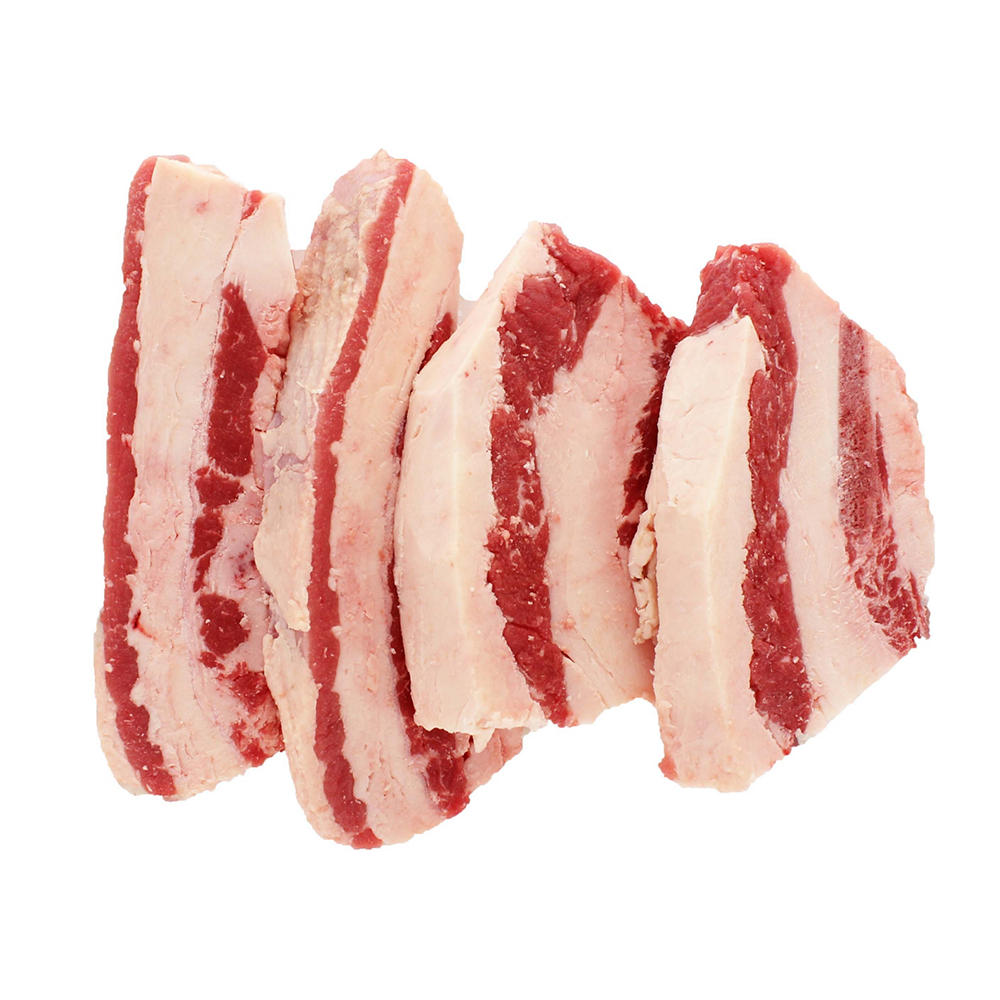 Fresh Beef Navel Brisket Chunks, Avg. 1.0 lb