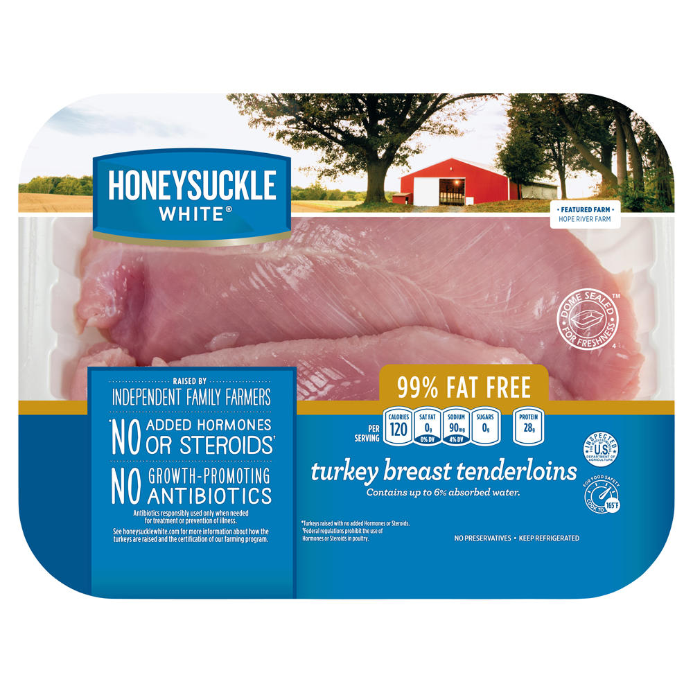 Honeysuckle White Turkey Breast Tenderloins, Avg. 1.75 lbs