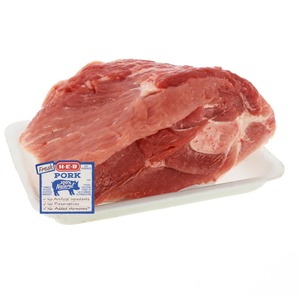 H-E-B Bone-in Half Shank Pork Picnic Roast, Avg. 4.16 lbs