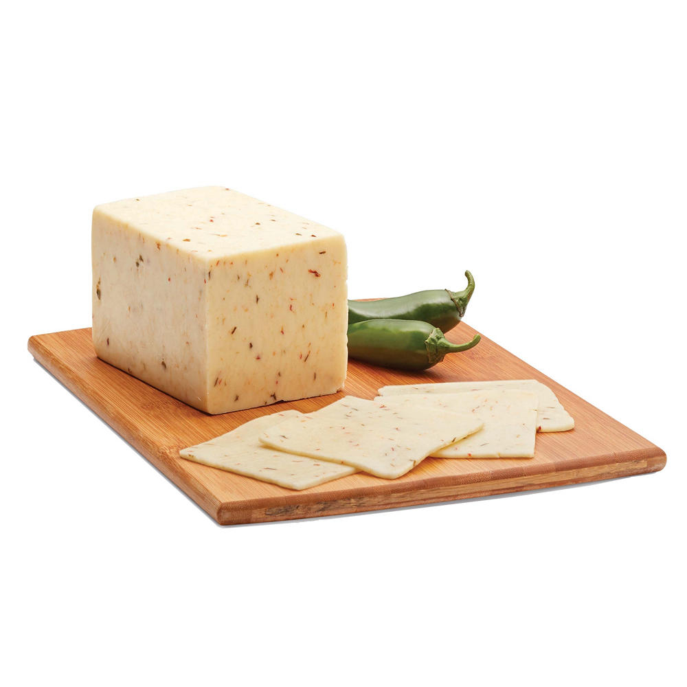 H-E-B Deli Jalapeño Jack Cheese, Custom Sliced, lb