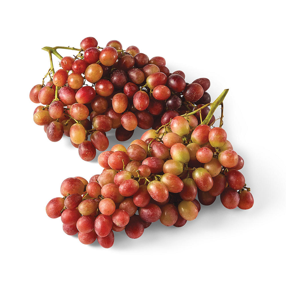 Fresh Organic Red Seedless Grapes, Avg. 2.03 lbs