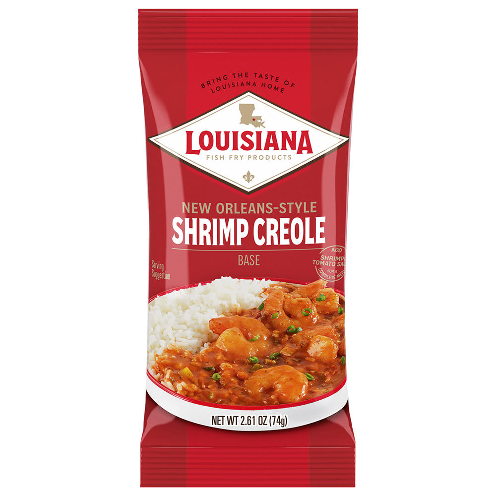 Louisiana Fish Fry Products New Orleans Style Shrimp Creole Mix, 2.61 oz