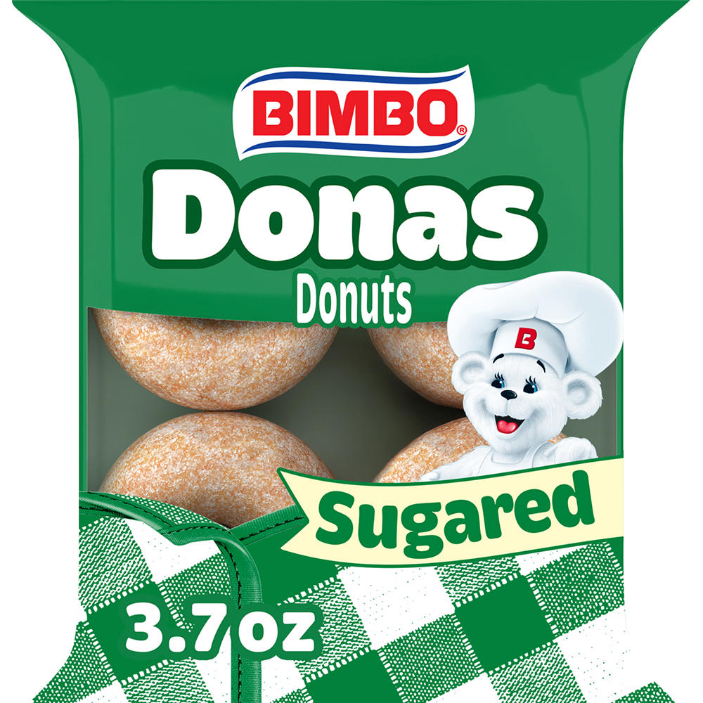 Bimbo Donas Azucaradas Sugared Donuts, 4 ct