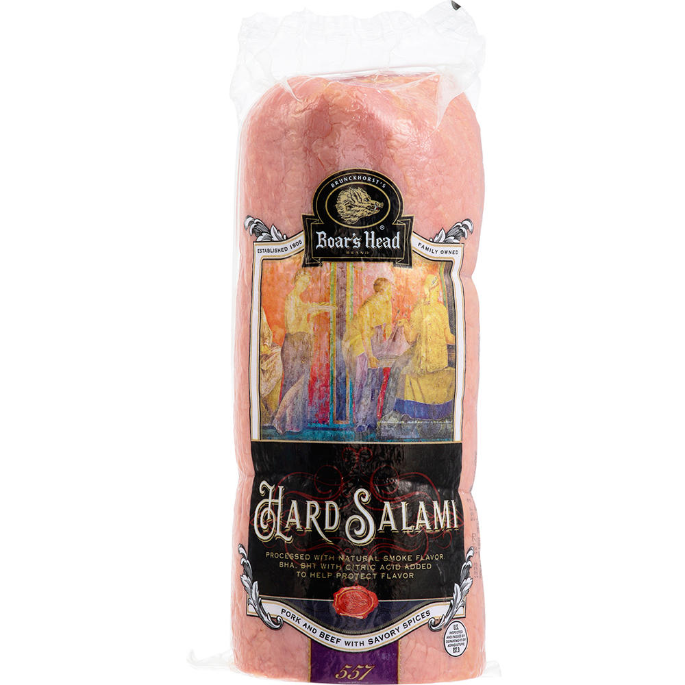 Boar's Head Hard Salami, Custom Sliced, lb