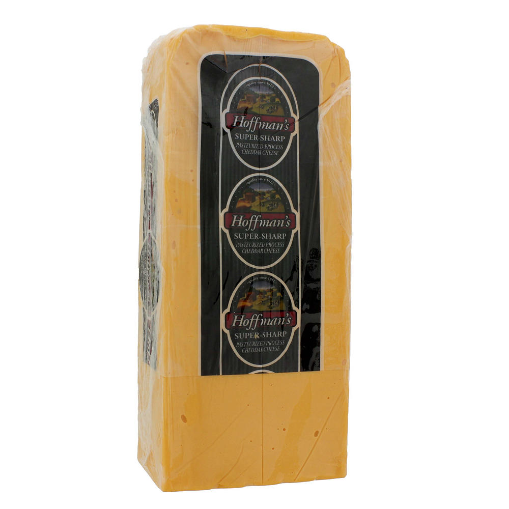 Hoffman's Super Sharp Cheddar Cheese, Sliced, lb