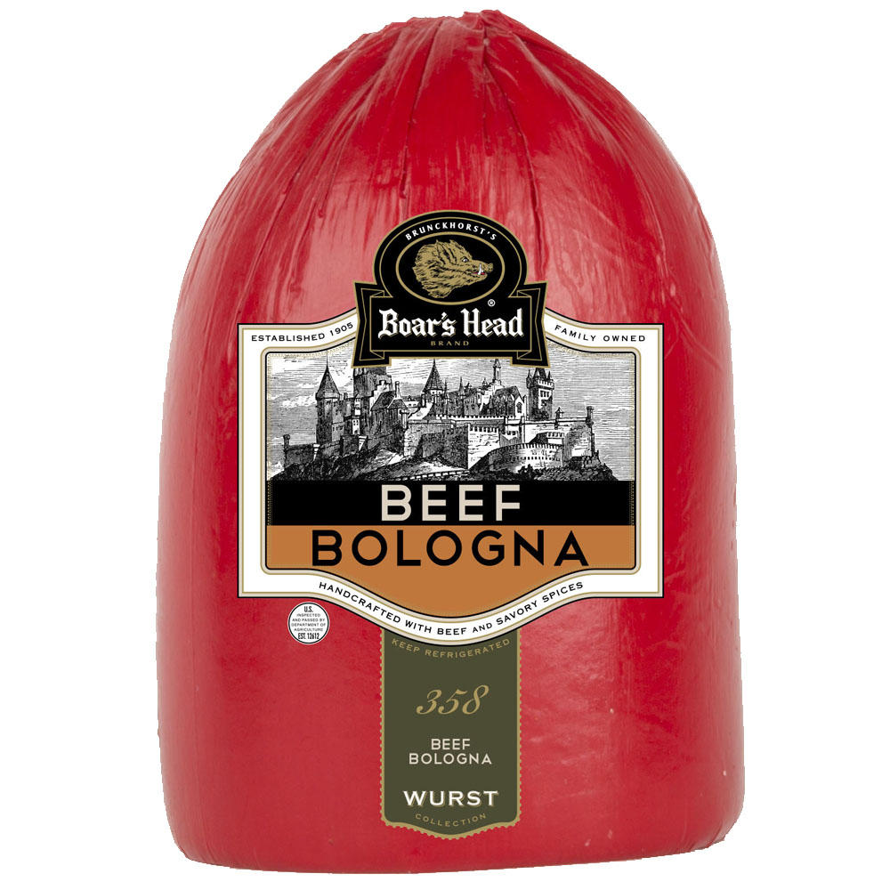 Boar's Head Beef Bologna, Custom Sliced, lb