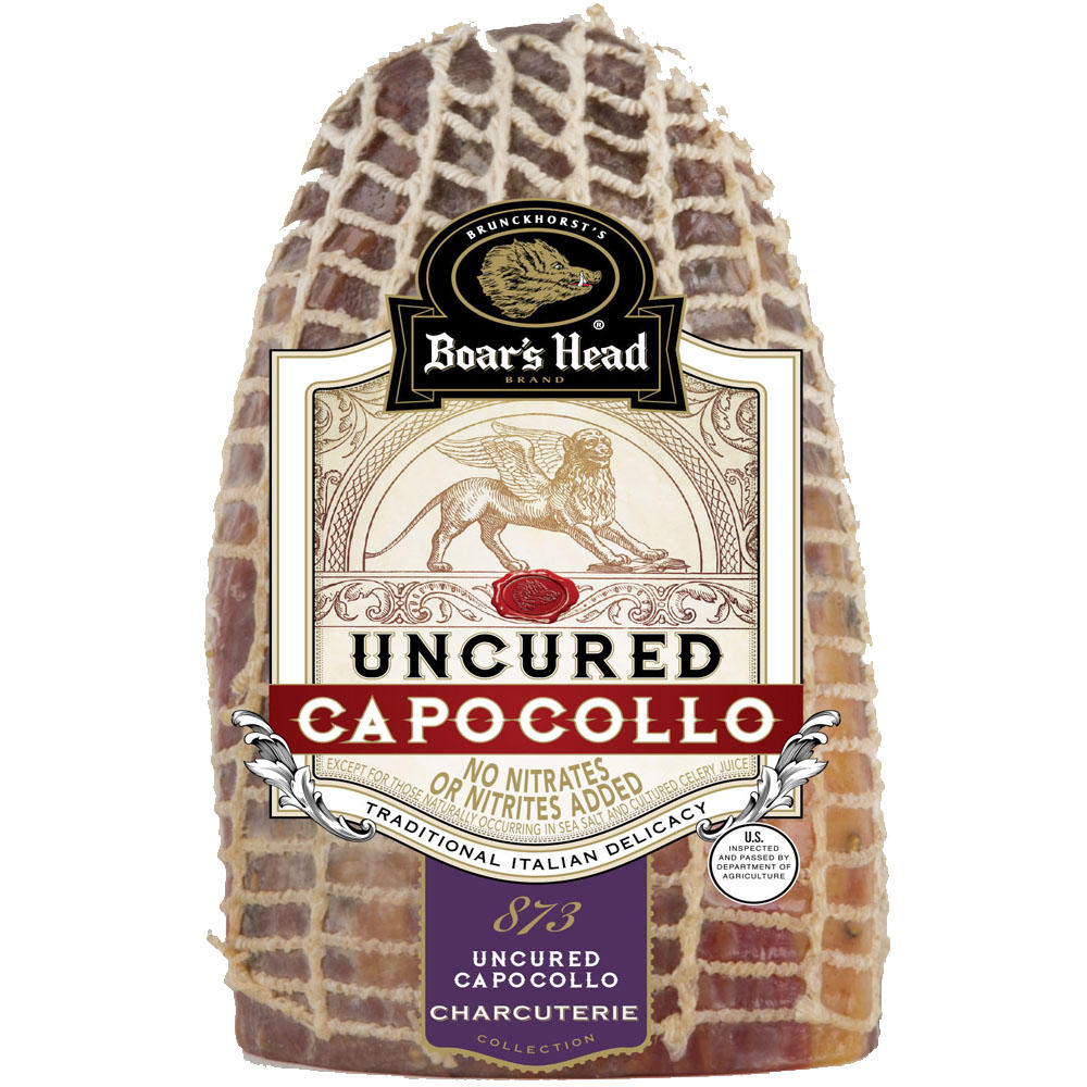 Boar's Head Uncured Capocollo, Custom Sliced, lb