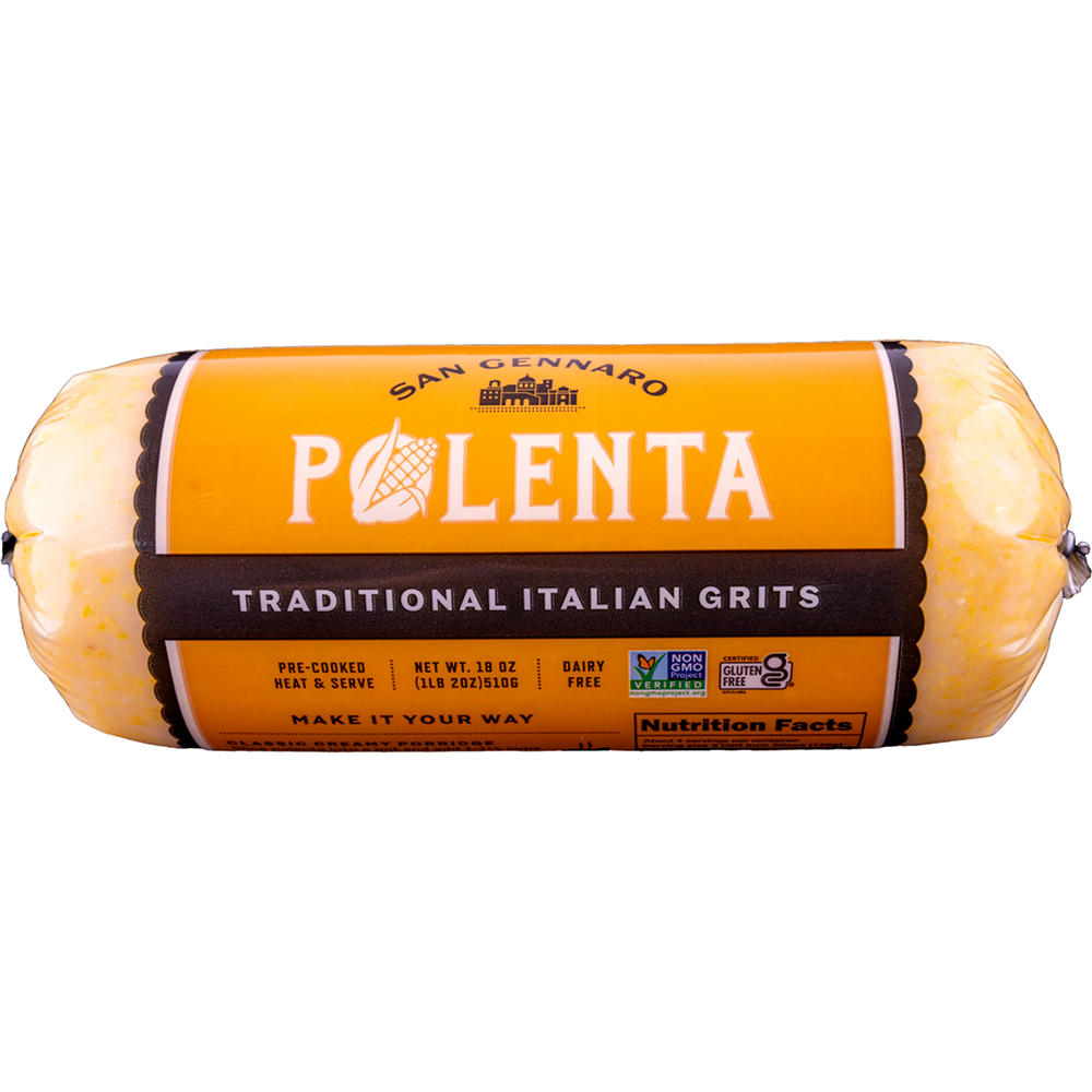 San Gennaro Traditional Italian Polenta, 18 oz