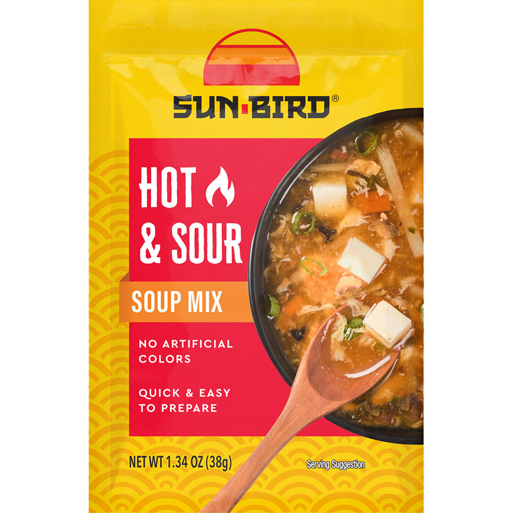 Sun-Bird Hot & Sour Soup Mix, 1.34 oz