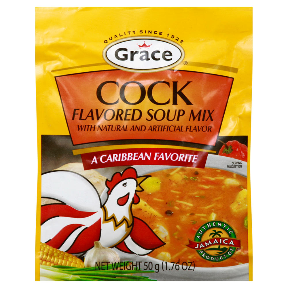 Grace Cock Spicy Flavoured Soup Mix, 1.76 oz