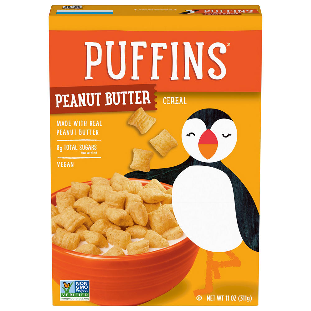 Barbara's Puffins Peanut Butter Cereal, 11 oz