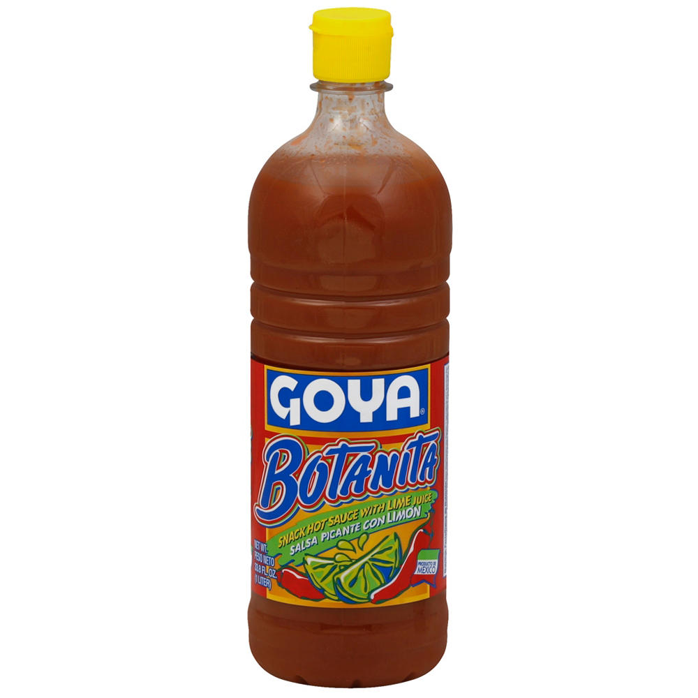 Goya Botanita Hot Sauce with Lime Juice, 33.8 oz