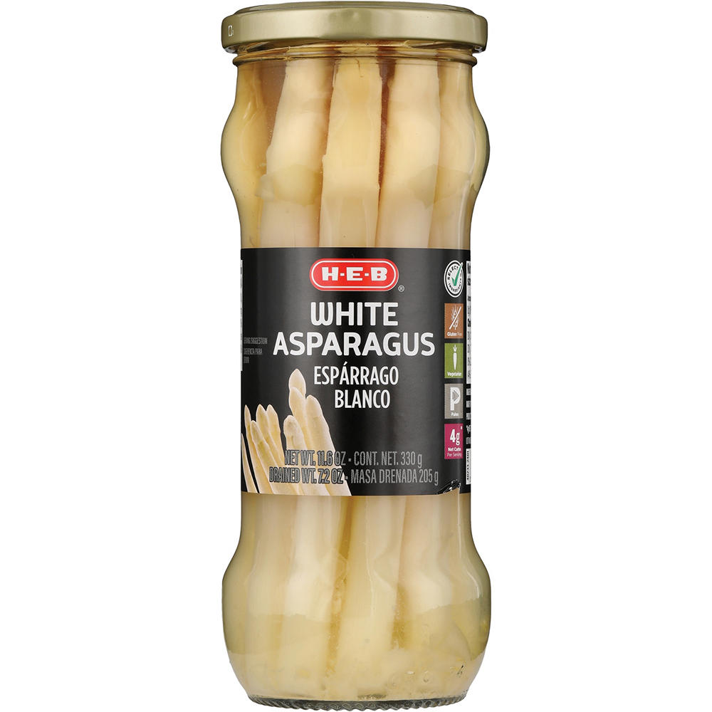 H-E-B White Asparagus, 12.5 oz