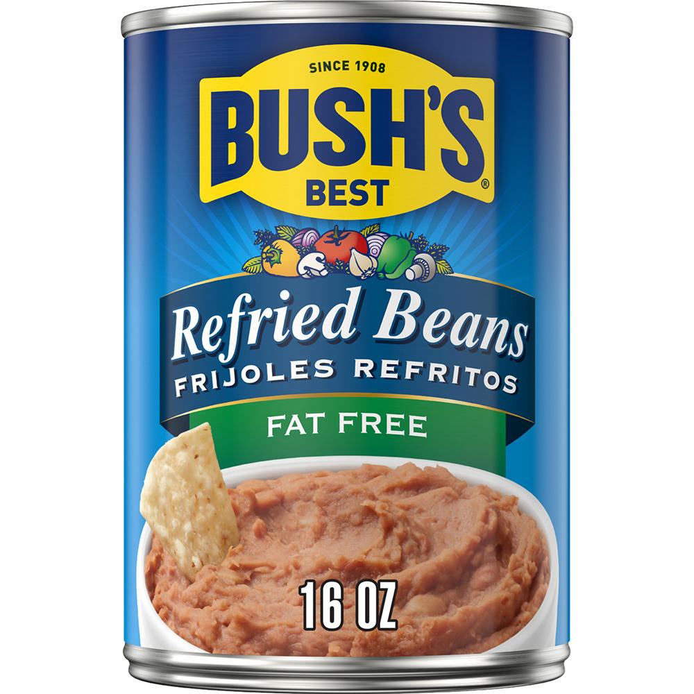 Bush's Best Fat Free Refried Beans, 16 oz