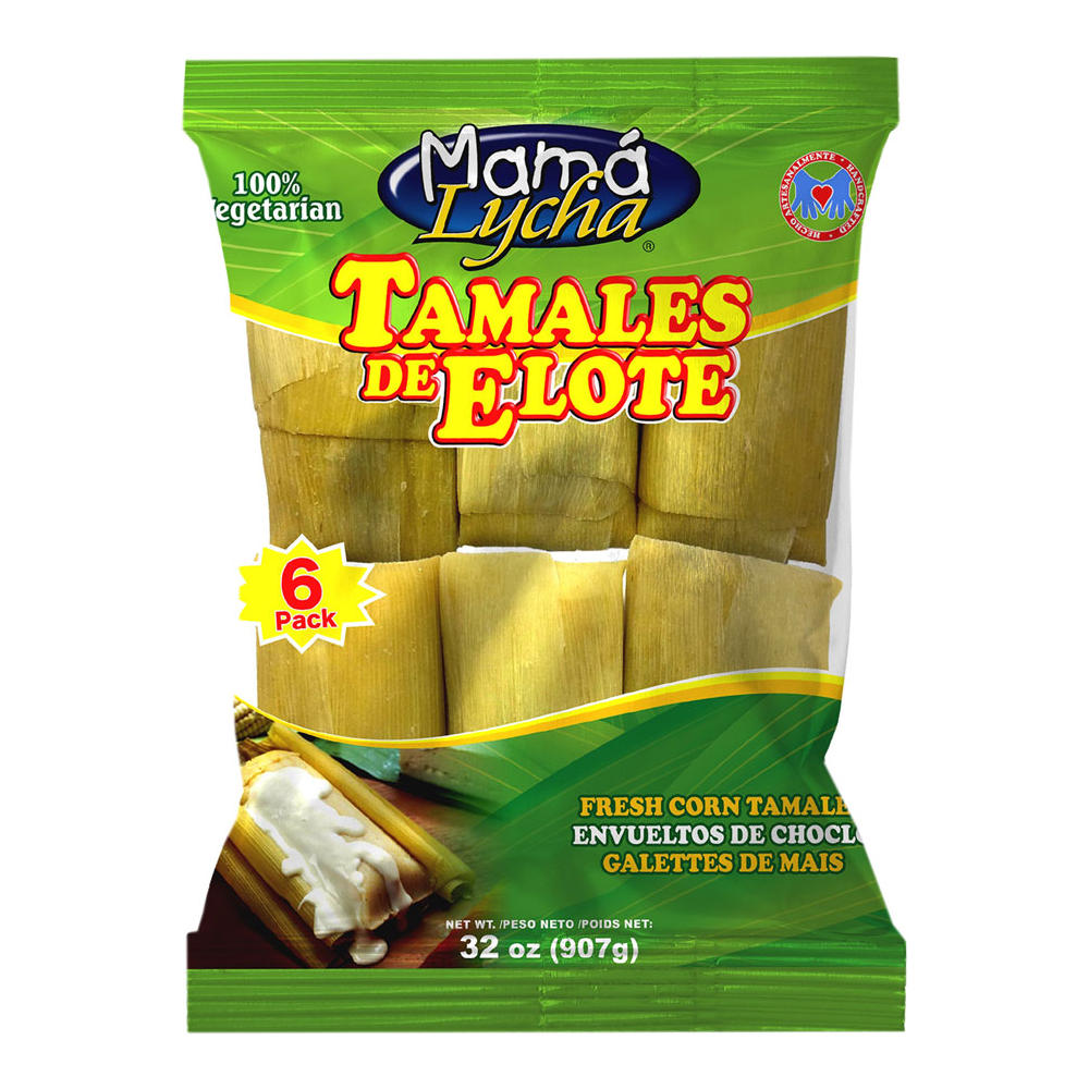 Mama Lycha Tamales De Elote, 6 ct