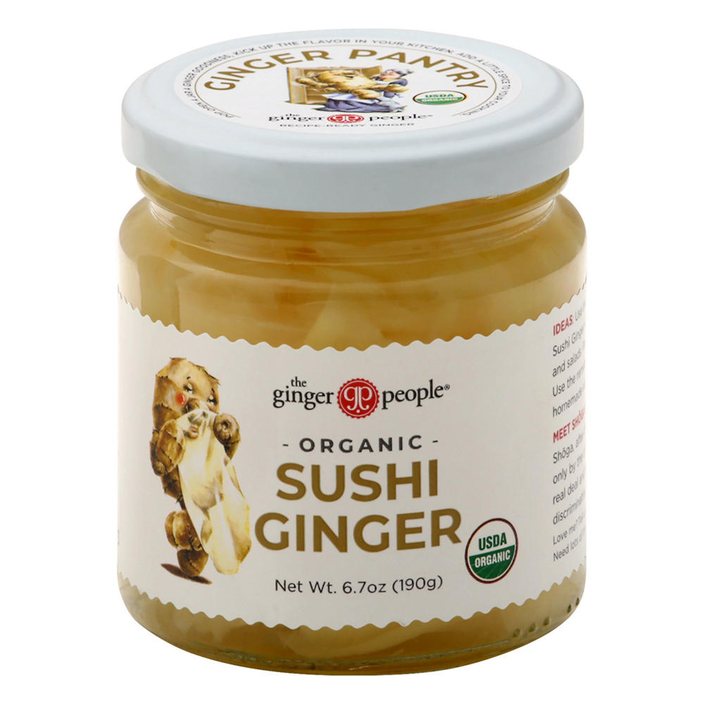 The Ginger People Pickled Sushi Ginger, 6.7 oz