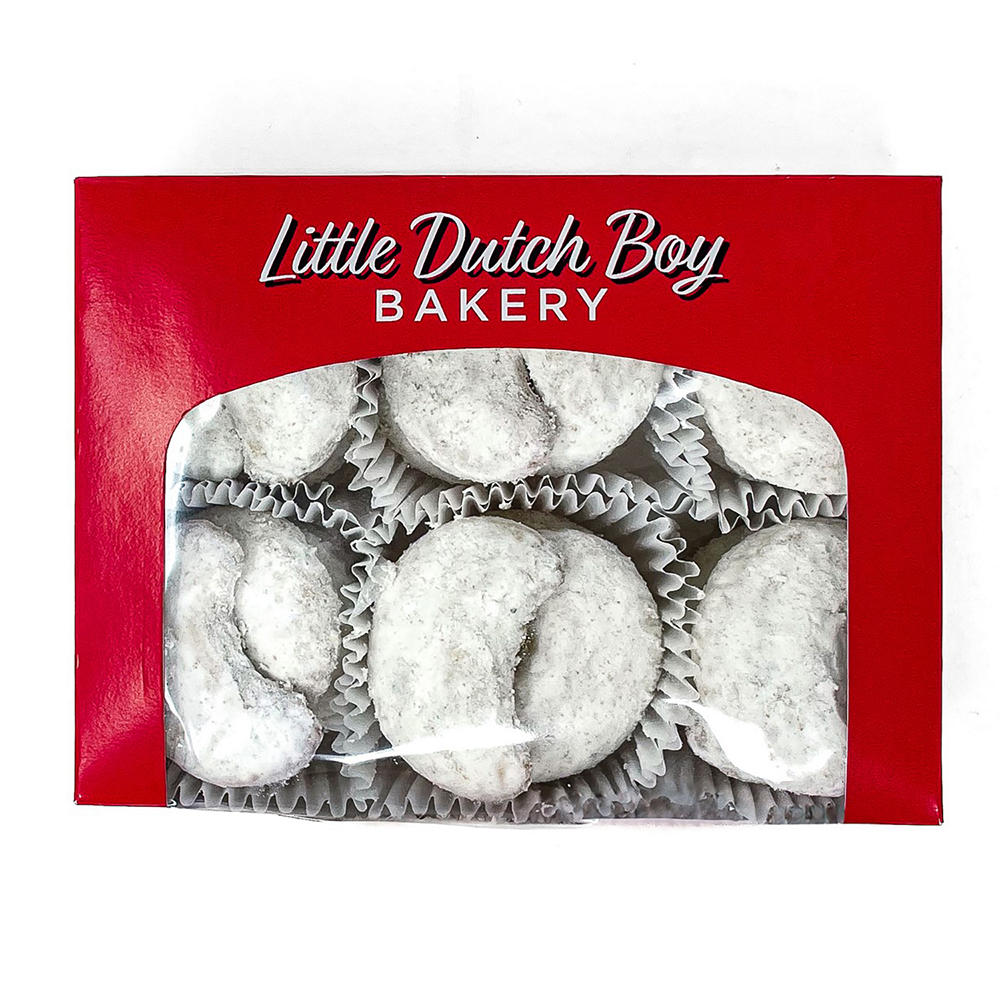 Little Dutch Boy Bakery Danish Nut Crescent Cookies, 12 oz