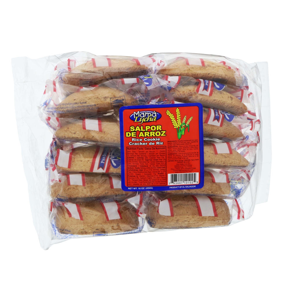Mama Lycha Salpor de Arroz Rice Cookies, 16 oz