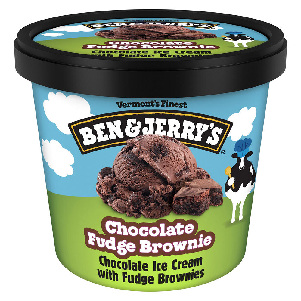 Ben & Jerry's Chocolate Fudge Brownie Ice Cream, 4 oz