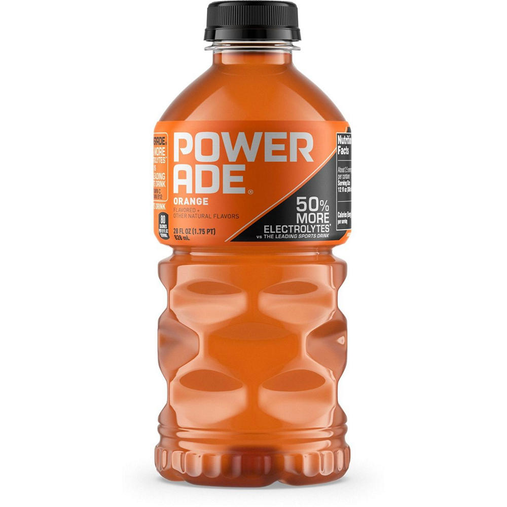 Powerade Orange Electrolyte Sports Drink, 28 oz