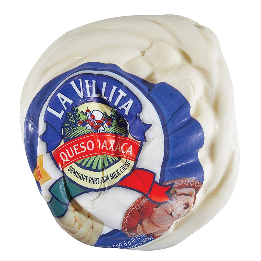 La Villita Queso Oaxaca Cheese, Custom Sliced, lb