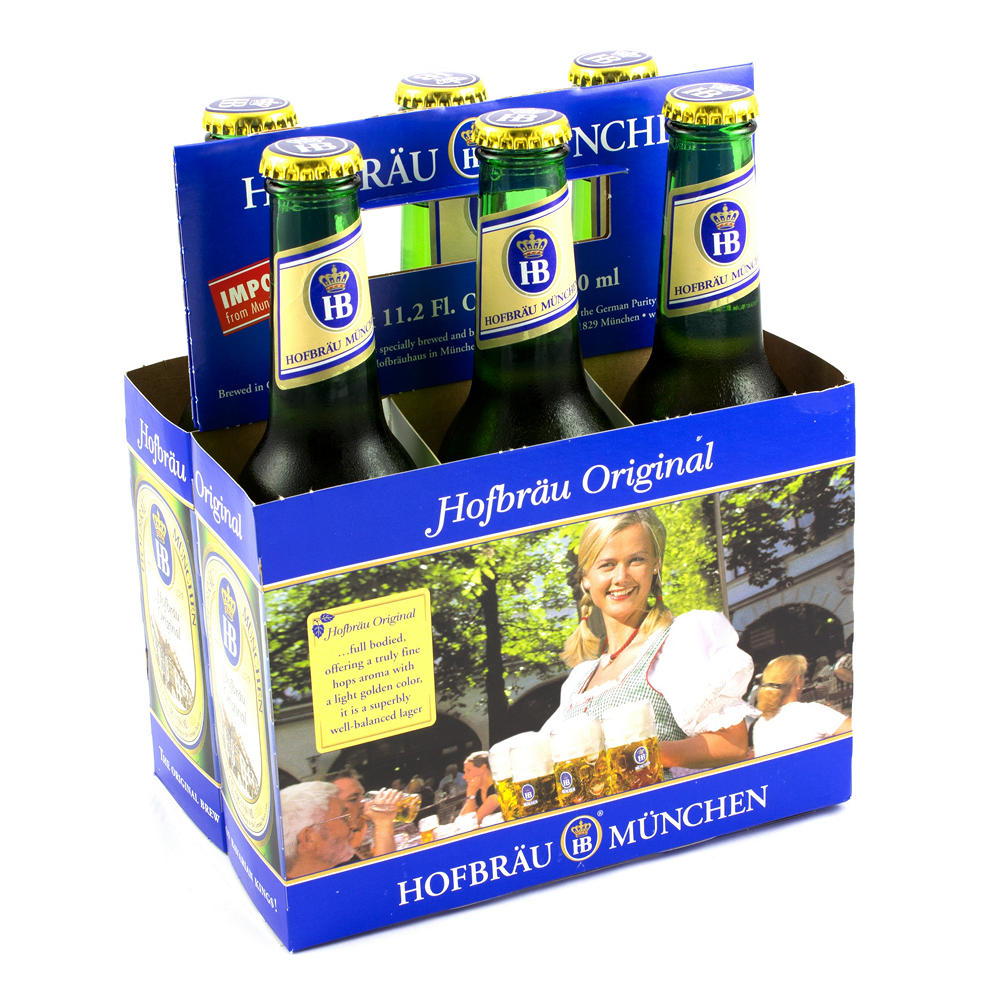 Hofbrau Munchen Original Beer 6 pk Bottles, 12 oz
