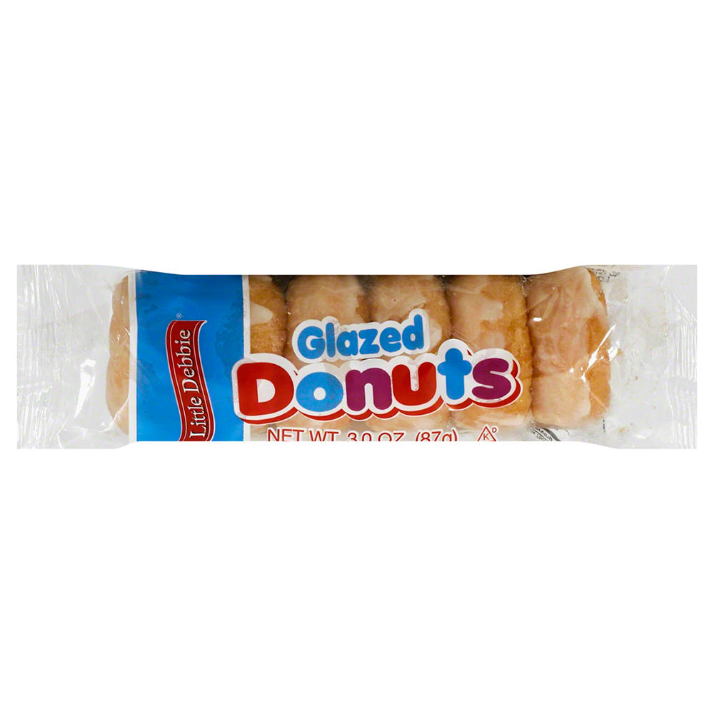 Little Debbie Glazed Donuts, 3 oz
