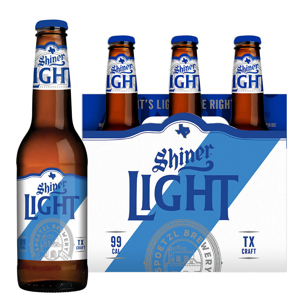 Shiner Craft Beer Light Blonde 6 pk Bottles, 12 oz