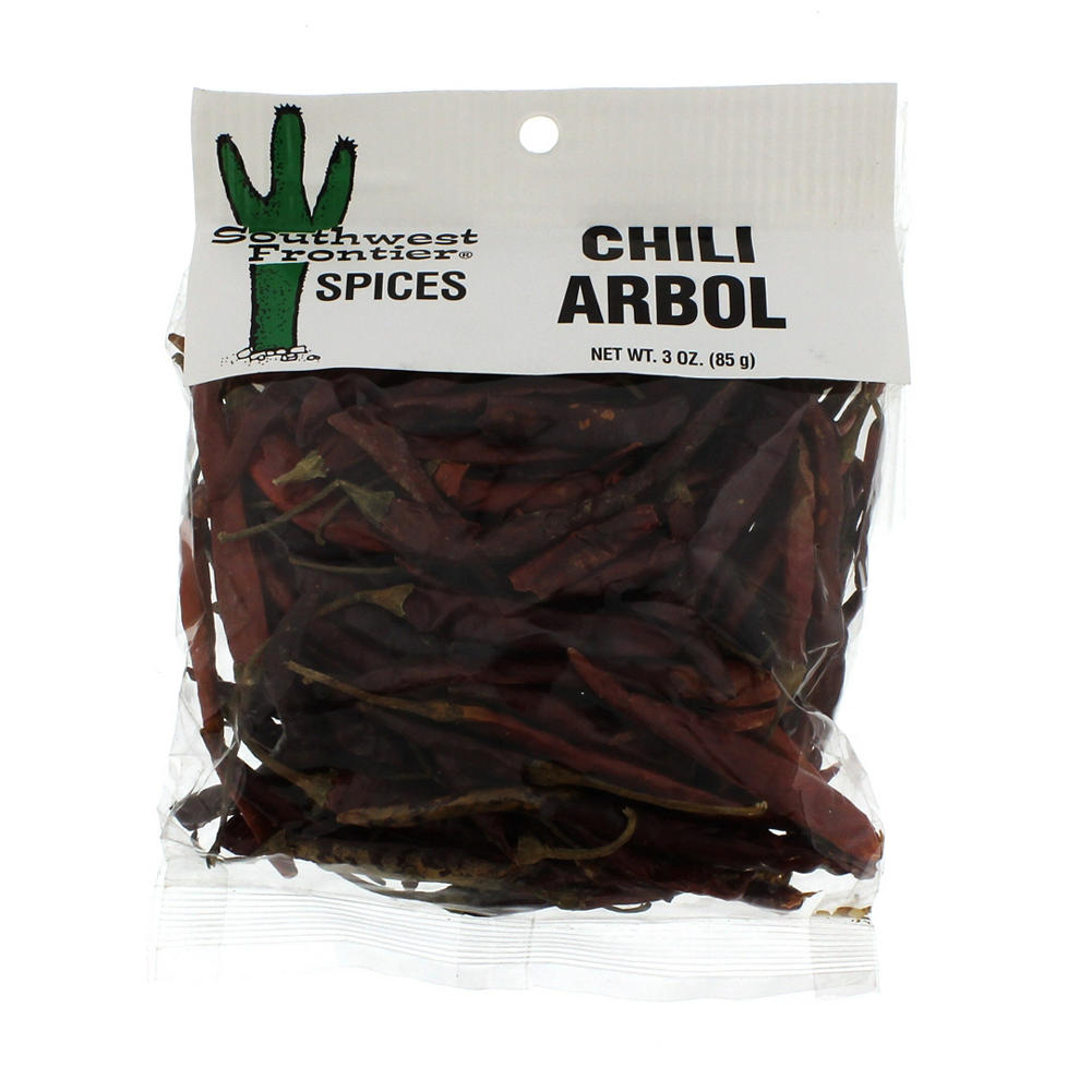Southwest Frontier Spices Chili de Arbol, 5 oz