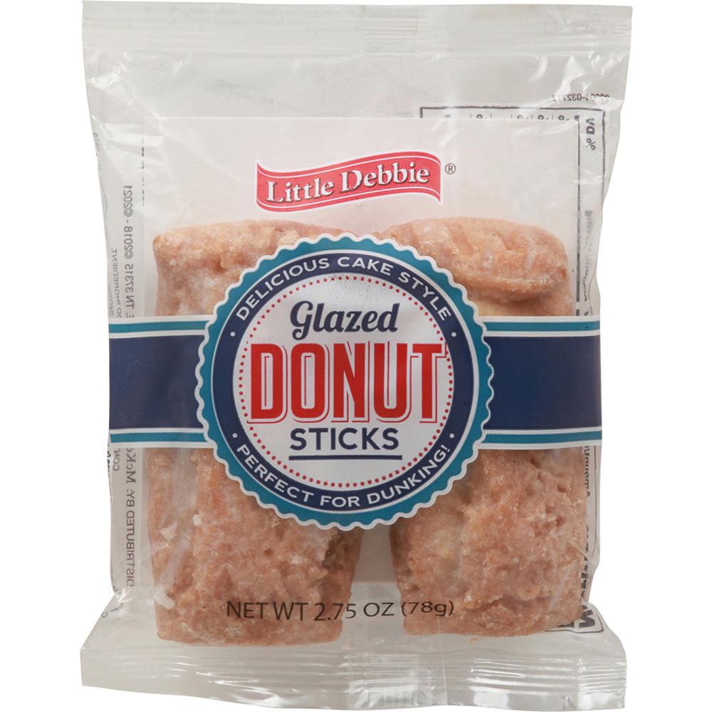 Little Debbie Glazed Donut Sticks, 2 ct
