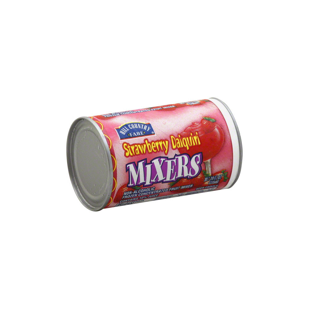 Hill Country Fare Frozen Strawberry Daiquiri Mixers, 10 oz