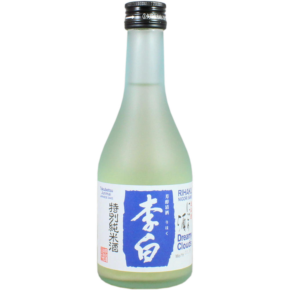 Rihaku Dreamy Clouds Nigori Sake, 300 mL