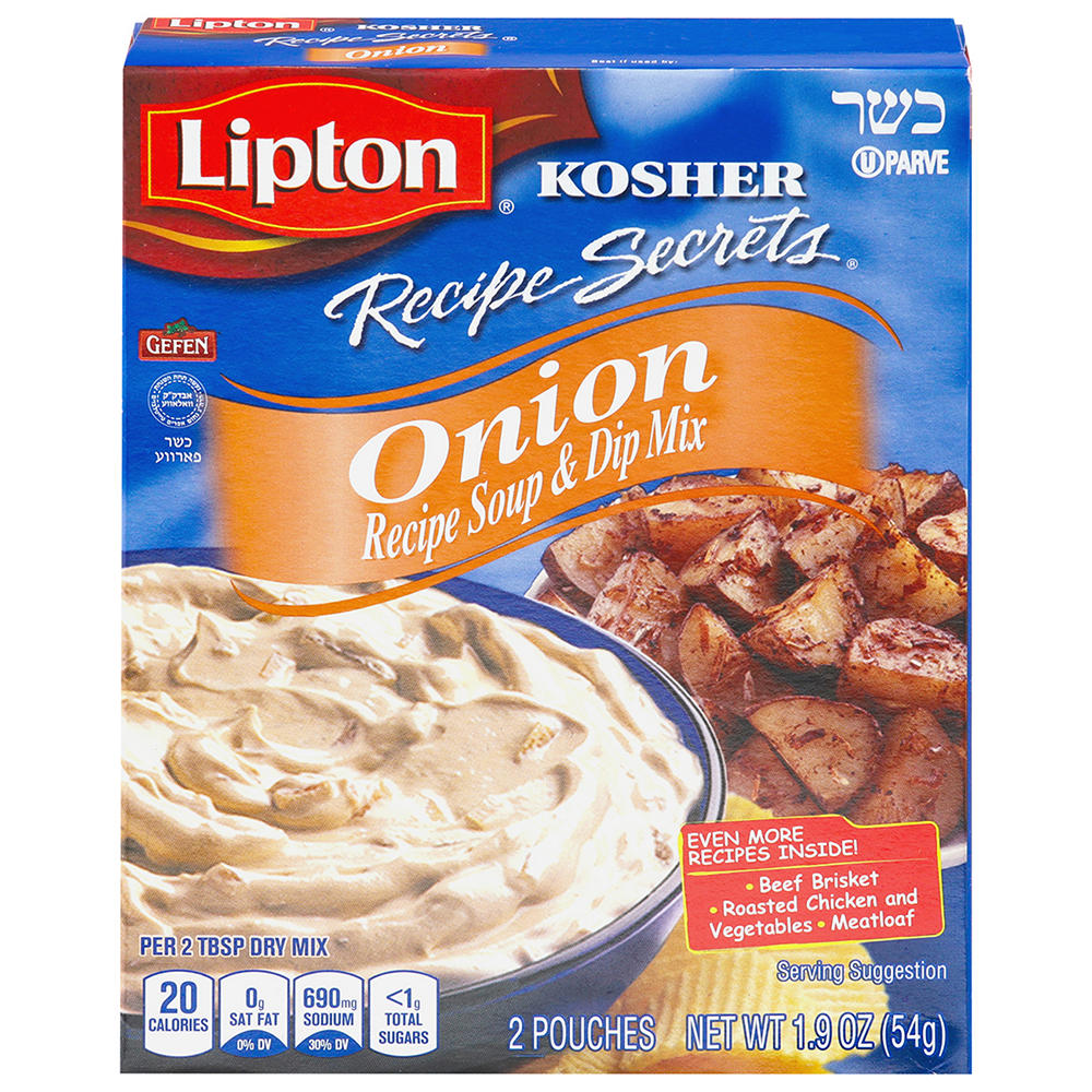 Lipton Kosher Recipe Secrets Onion Recipe Soup & Dip Mix, 1.9 oz