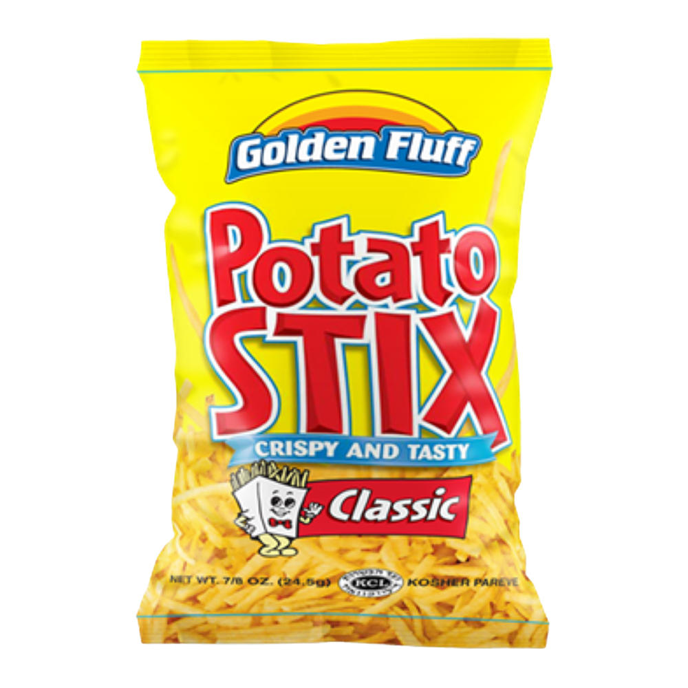 Golden Fluff Kosher Classic Potato Stix, 0.88 oz