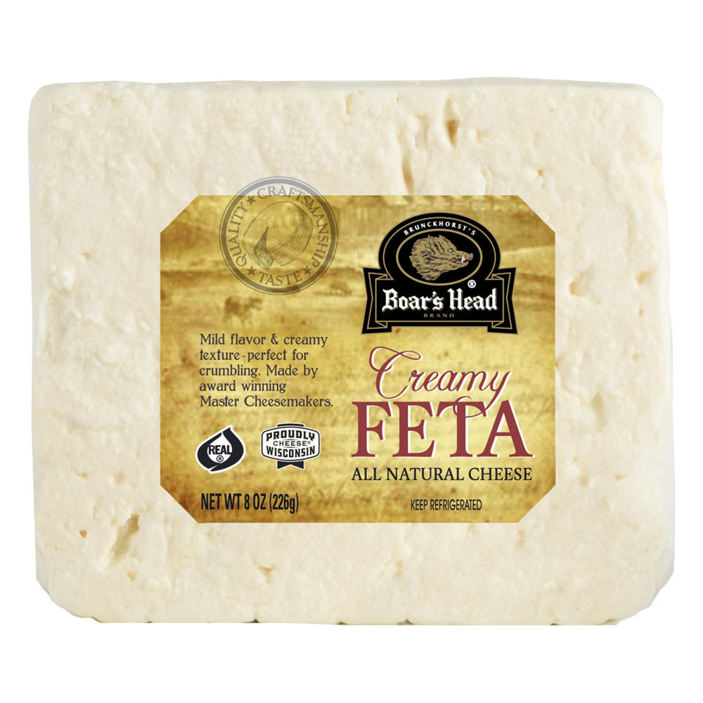 Boar's Head Creamy Feta Cheese, 8 oz
