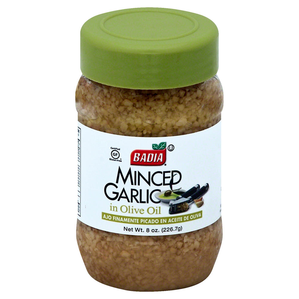 Badia Minced Garlic In Oil, 8.5 oz