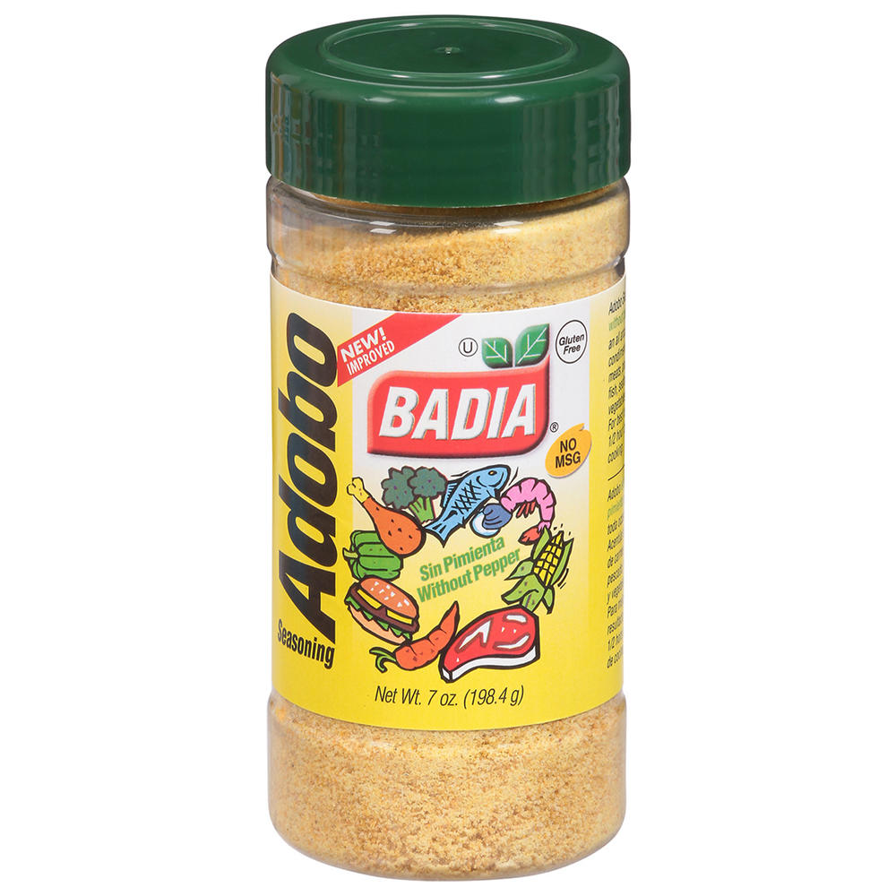 Badia Adobo Seasoning Without Pepper, 7 oz