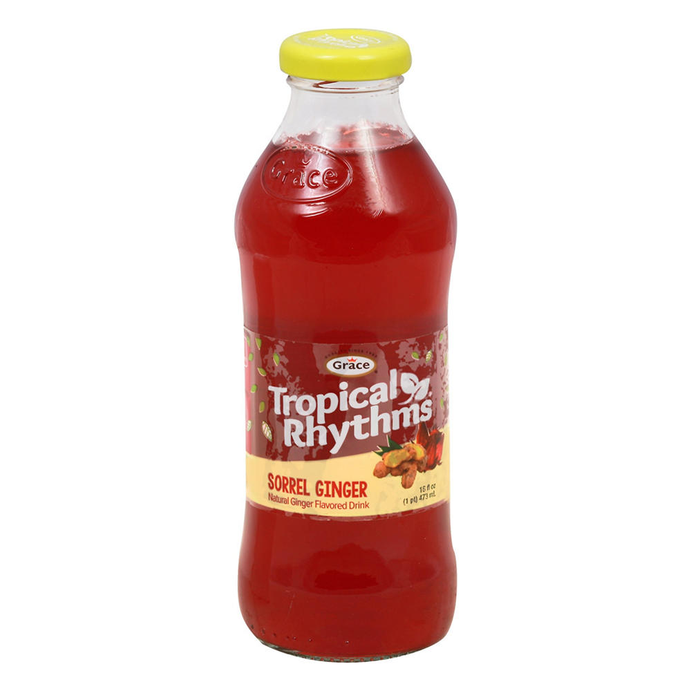 Grace Tropical Rhythms Sorrel Ginger Non-Alcoholic Drink, 16 oz